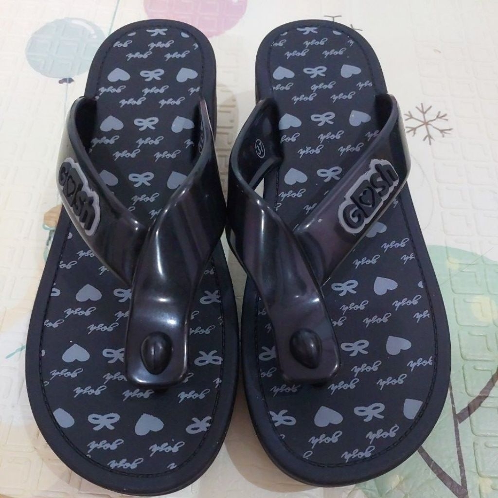 Gosh Avellino 750 sandal wedges size 37 Black