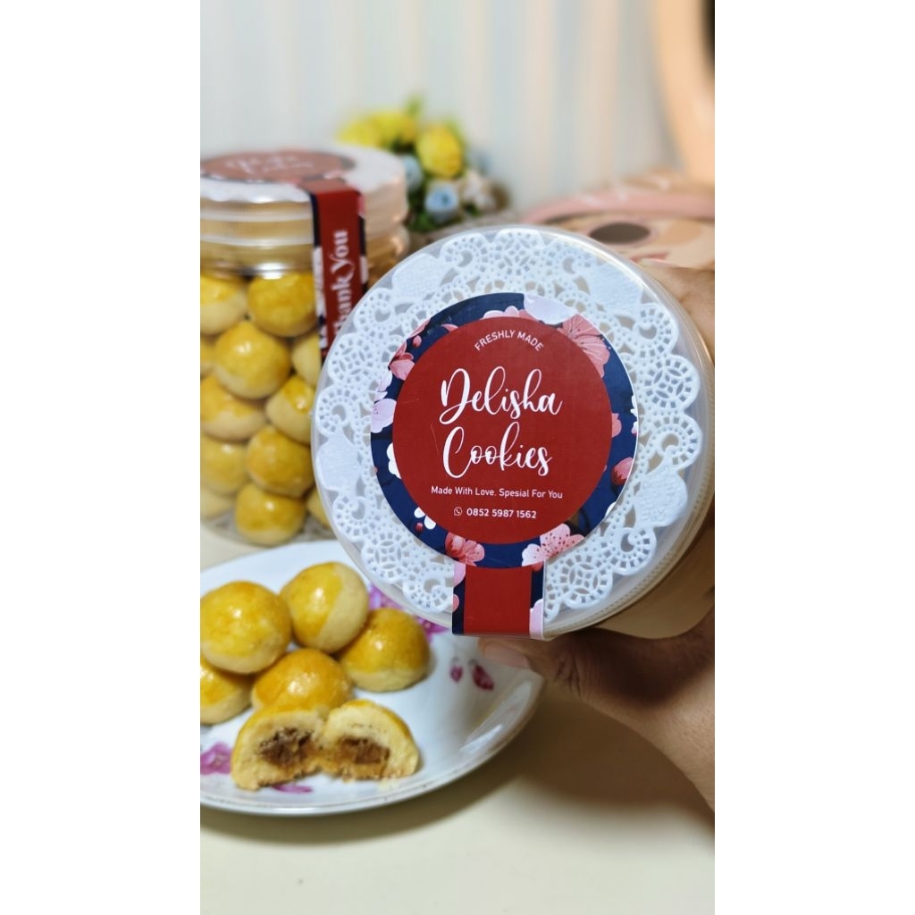 Nastar Klasik 500 gram toples tabung super ngeprul wangi butter