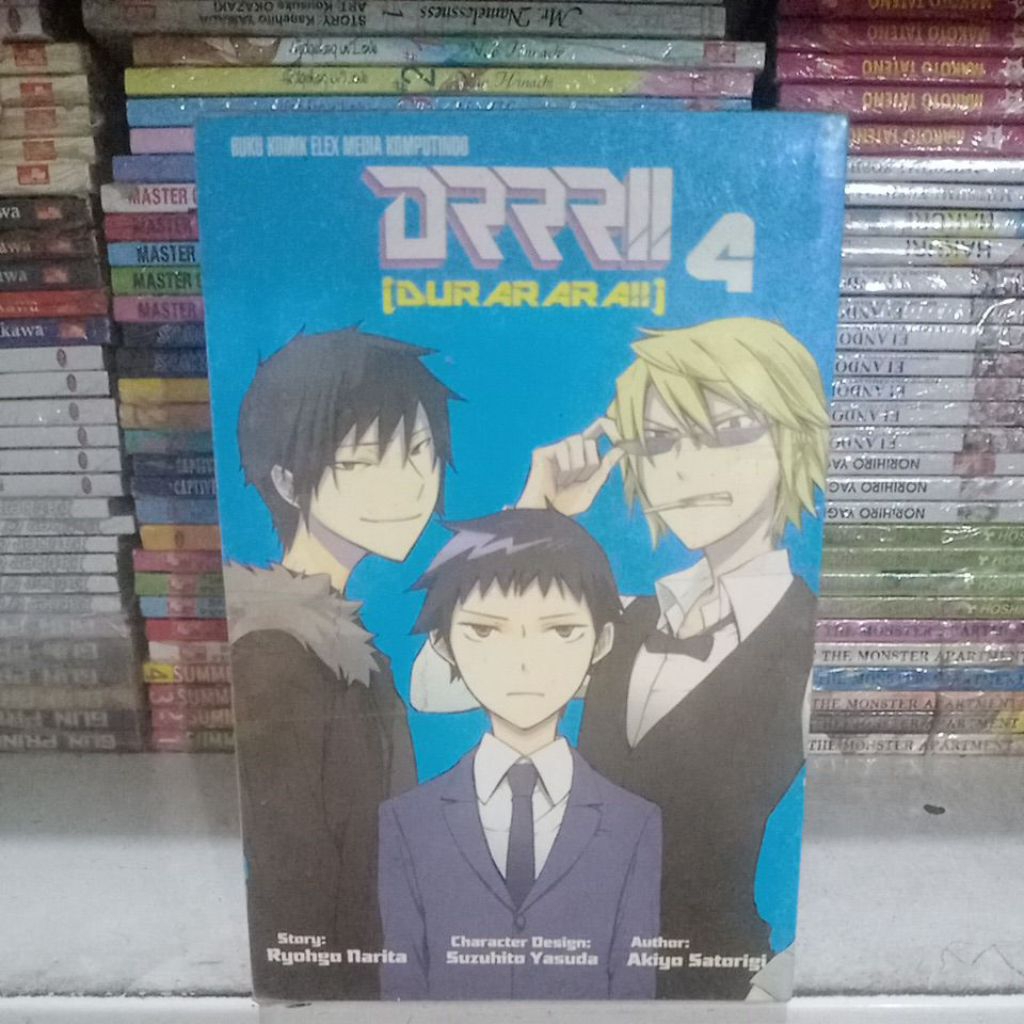 Komik DRRR 1-4 + DRRR The Song of Sins 1-3