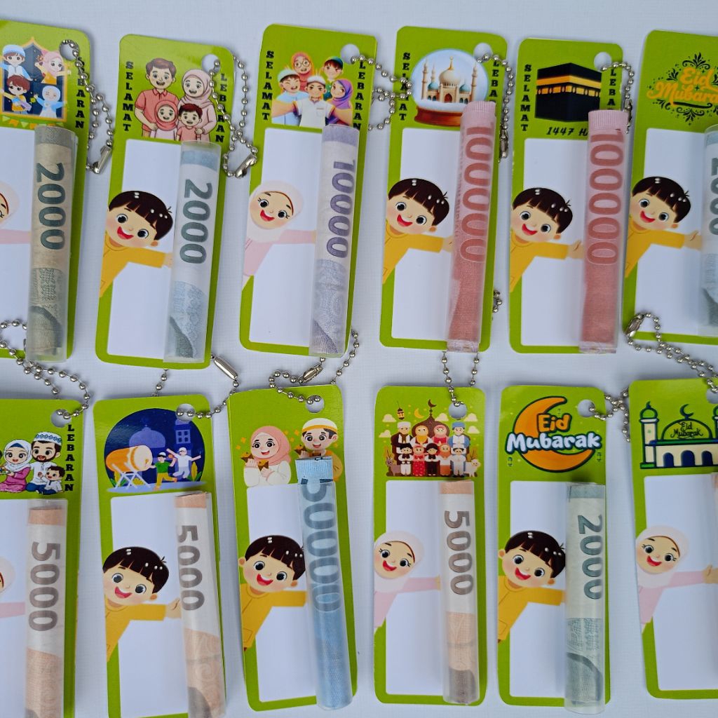 [ ISI 16 ] GANTUNGAN AMPLOP LEBARAN 1000an, BISA UNTUK HAMPERS