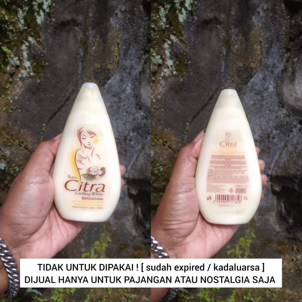 [ TIDAK UNTUK DIPAKAI ] KOLEKSI PRODUK JADUL CITRA 60ML HANYA UNTUK PAJANGAN ATAU NOSTALGIA  SAJA KE