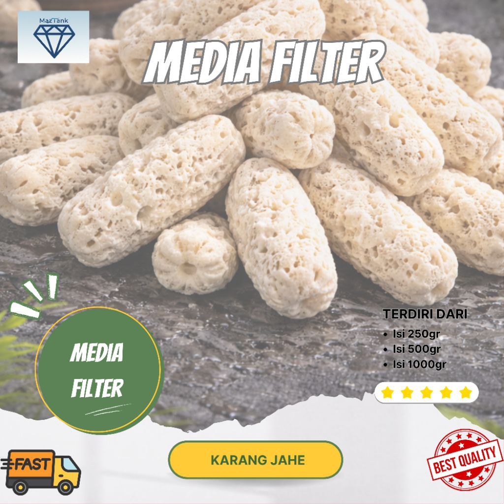 Media Filter Air Akuarium - Media Filter Aquarium - Media Filter Talang Air
