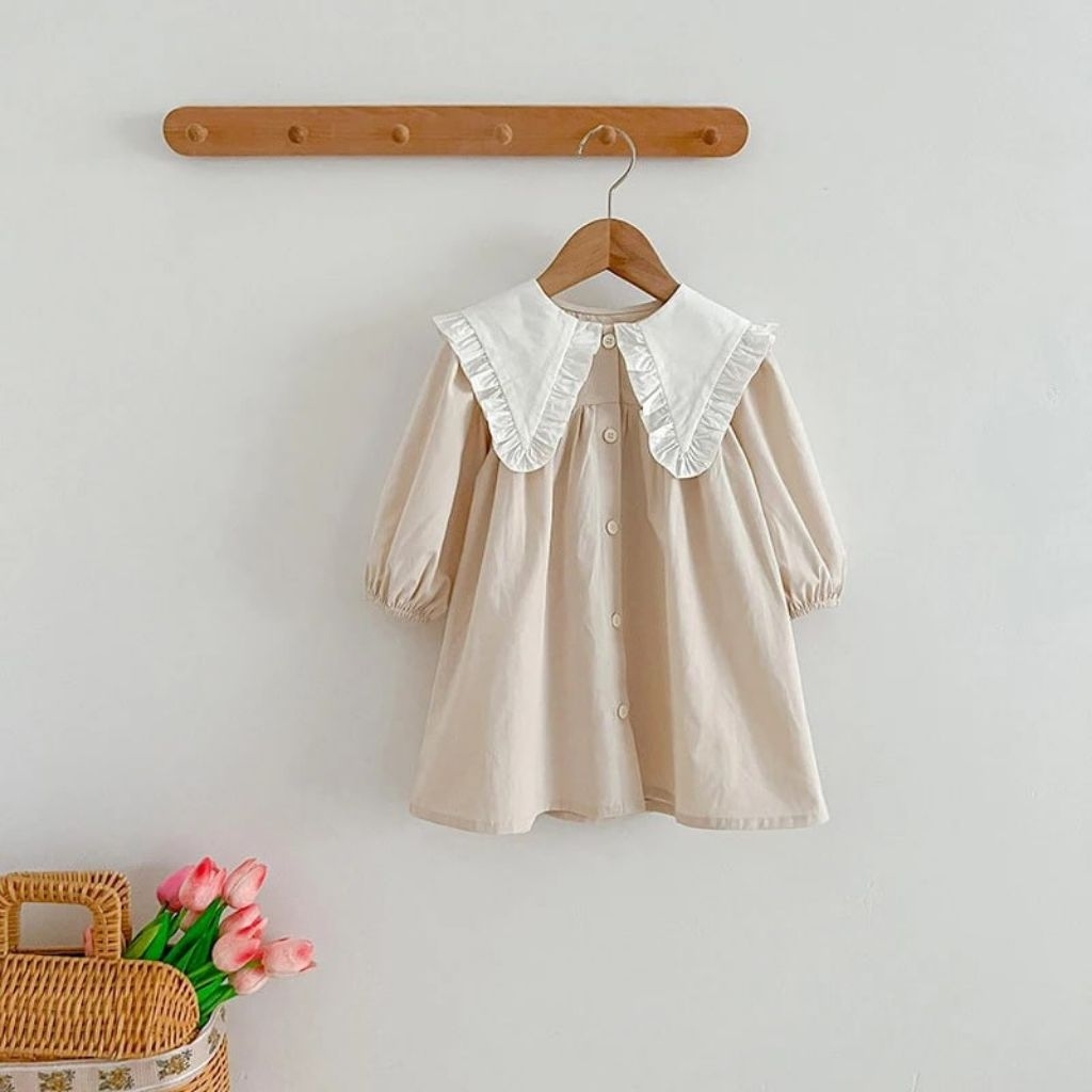 Basmalah - Arumi | Dres Anak Kekinian | Korean Style | Mini Dress Premium | Baju Anak Perempuan Angg
