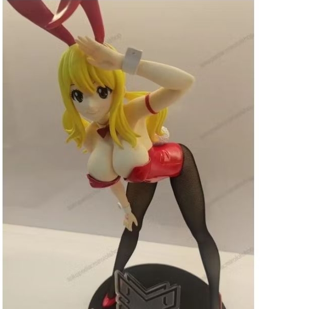 freeing 1/4 lucy heartfilia bunny ver recast anime figure
