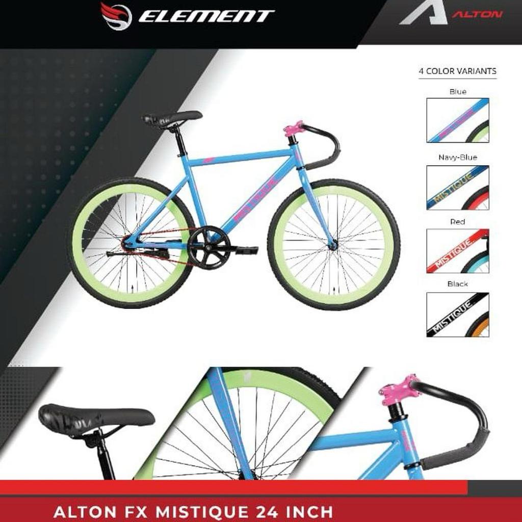 promo Sepeda fixie ELEMENT alton mistique fx 24 inch rem torpedo FIXIE ALTON MISTIQUE FX