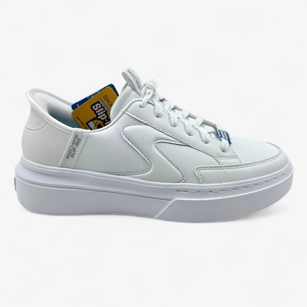 SEPATU PRIA WANITA SKECHERS CORDOVA CLASSIC 185081WHT ORIGINAL