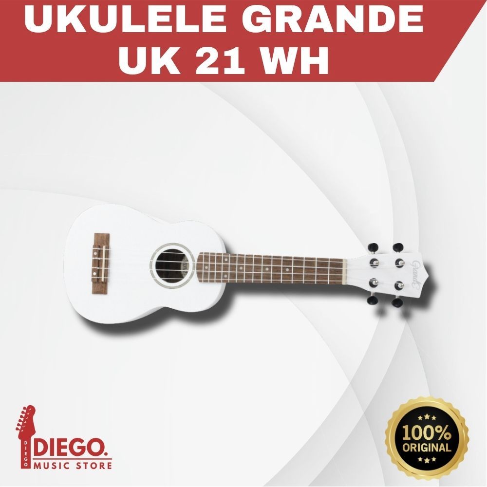 UKULELE GRANDE UK 21 WH / UKULELE GRANDE UK-21 WH