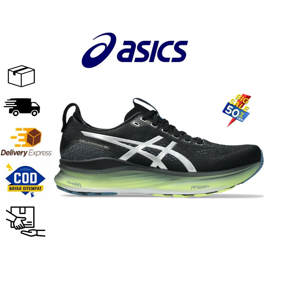 Sepatu Olahraga Asics Gel-Kayano 32 Luxe Pria Sepatu Olahraga