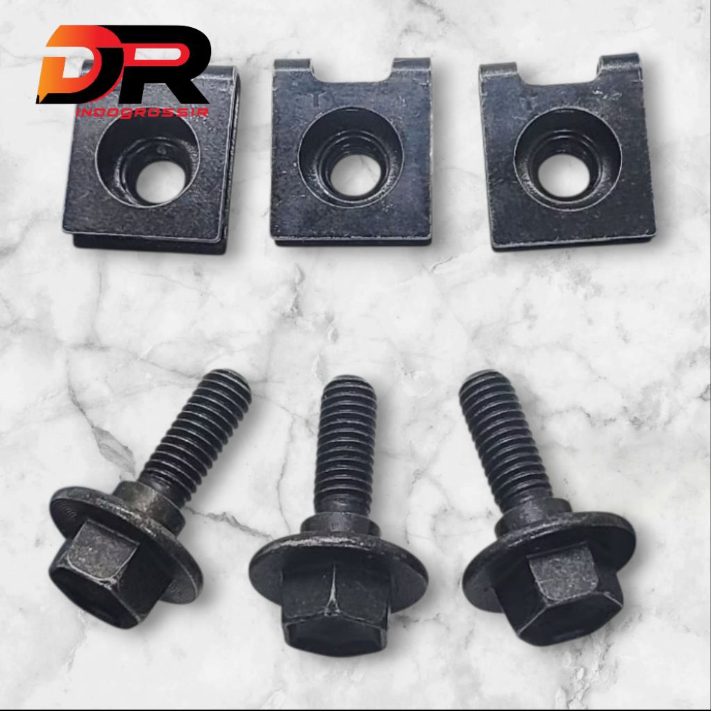 Paket 3Set Baut 10 Spakbor Hungger Vario Klip & Baut 10... R.I.G