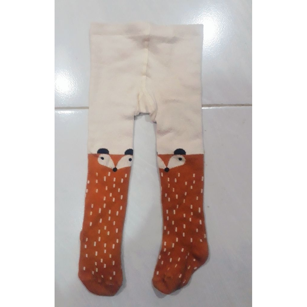 Legging stocking anak motif rubah