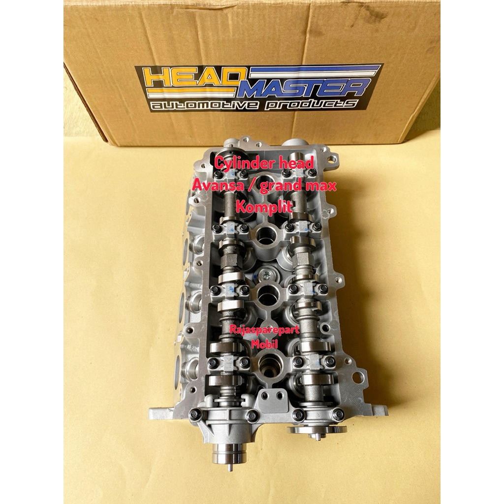 cylinder head / deksel / cylinder kop avanza vvti / grand max komplit ( head master )