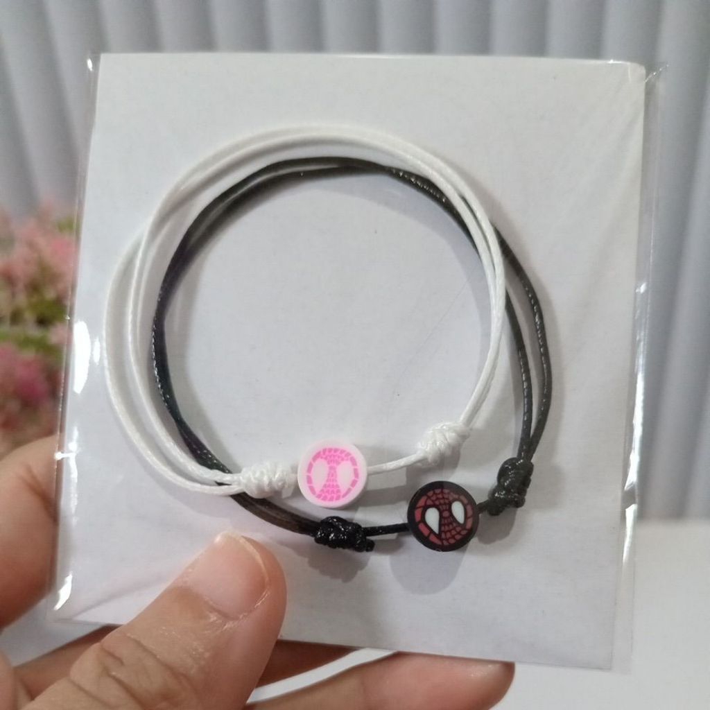 GELANG SPIDERMAN MILES & GWEN