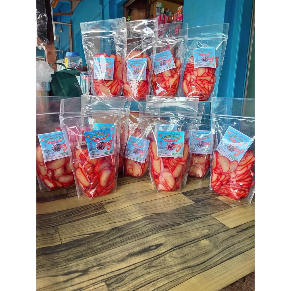 kerupuk udang khas kotabaru 250 gr
