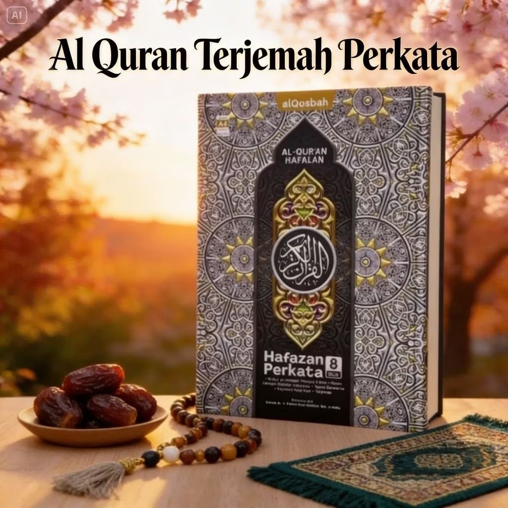 AlQuran terjemah perkata / Alqur'an terjemah perkata tulisan besar / AlQuran terjemahan