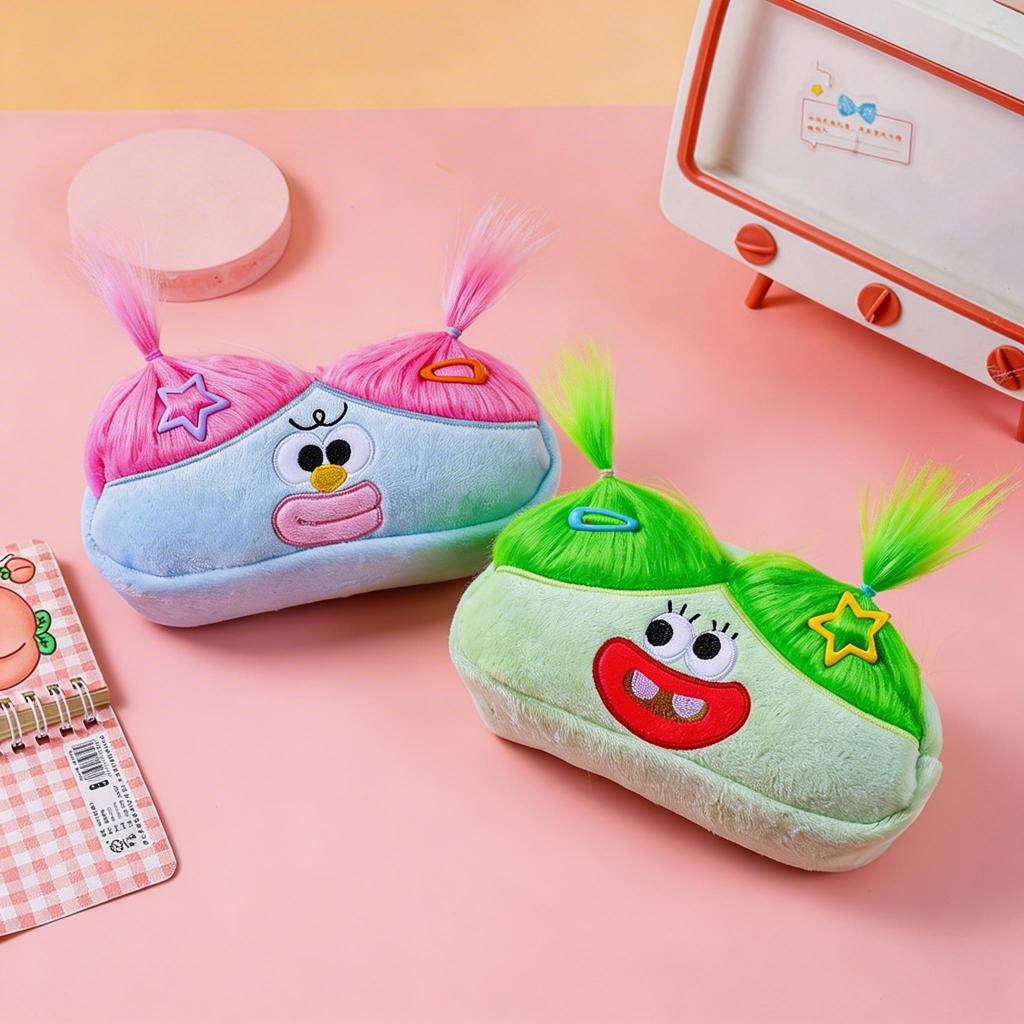 ModaNest-[READY & COD]Bingkisan Lebaran Kotak pensil besar Travel Pouch l Make Up Pouch Kotak Make u