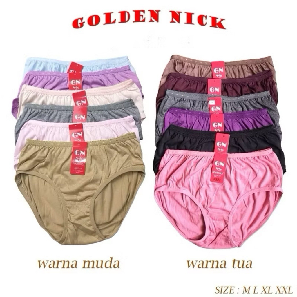 CD Golden Nick | Celana Dalam Golden Nick 1 Lusin