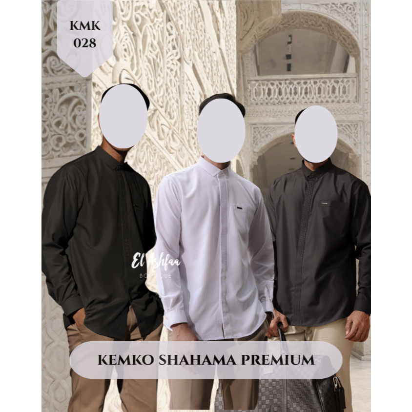 Kemko by Shahama | Kemeja Koko Shahama KMK 028 - El Ashfaa Boutique