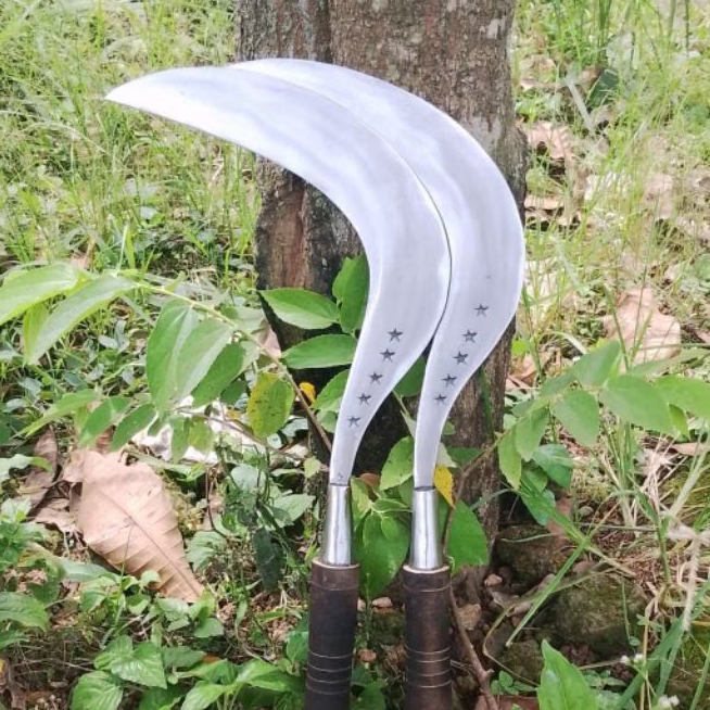 Arit rumput cap bintang lima bahan baja per, Madura original