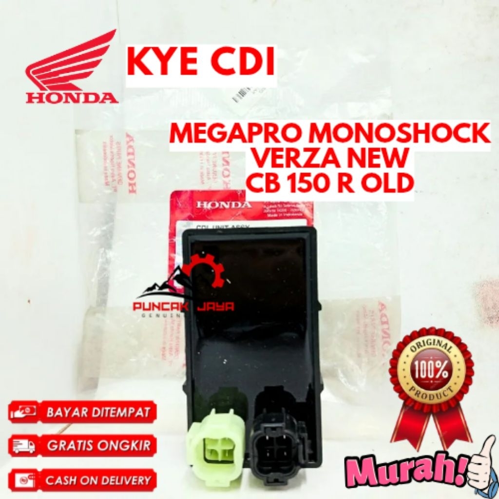 CDI ORIGINAL HONDA KODE KYE, CDI MEGAPRO MONOSHOCK, CDI VERZA NEW, CDI  CB 150 R OLD