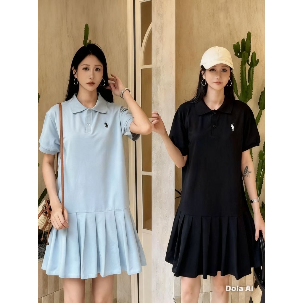 Dress Impor Bkk Bahan Kaos Tebal Wanita