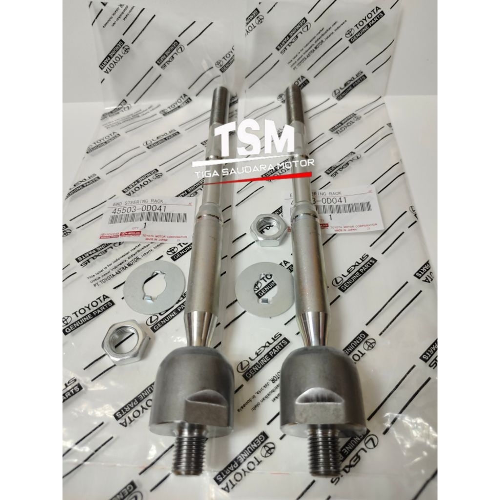 Rack end long tie rod Toyata Yaris bakpao Vios Gen2 OEM