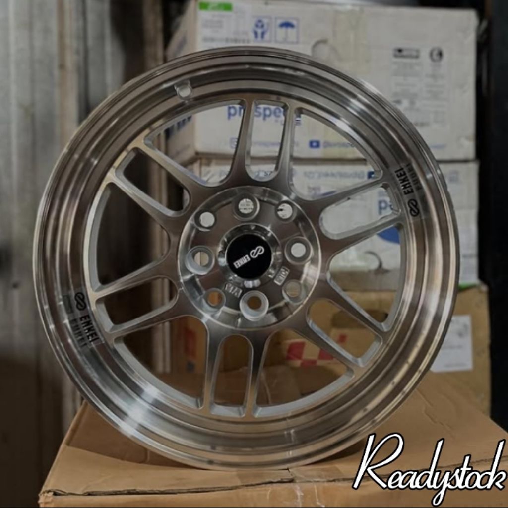 velg enkei rpf1 ring 15 lebar 6,5 et 40 velg racing r15 avanza Xenia velg mobil ring 15 velg Swift k
