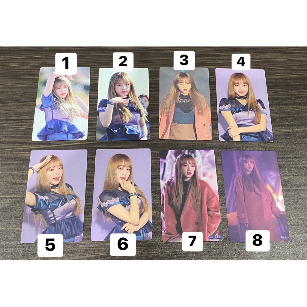 [OFFICIAL] IZ*ONE Yena Sukito Iwasetai Trading Card