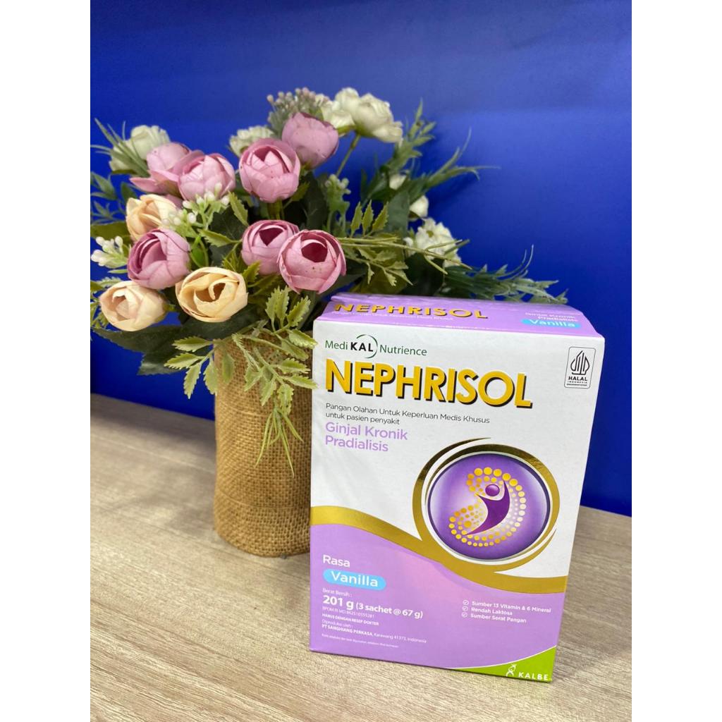 Nephrisol Vanilla 201gr Nutrisi Ginjal Kronik