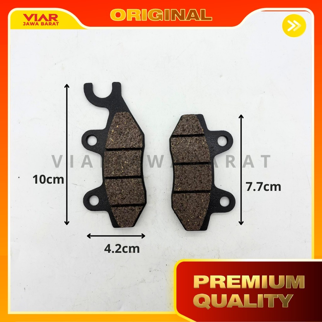 Dispad Kampas Rem Belakang Viar Cross X 150 200 / Dispad Kampas Rem Belakang Motor Listrik E-Moto NE