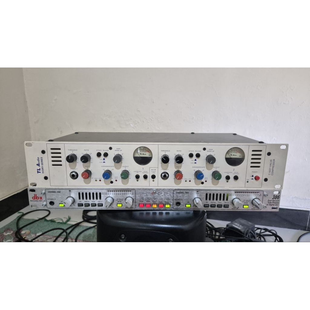 compresor audio TL audio ivory 5021 preamp tube