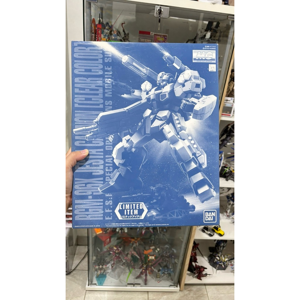 MG 1/100 Jesta Cannon Clear Color limited edition Bandai