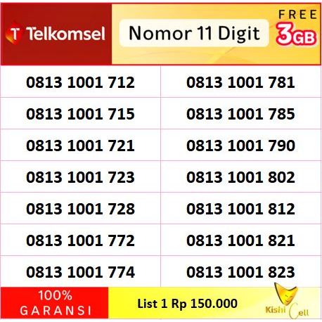 Telkomsel Simpati Nomor Cantik 11 Digit #3