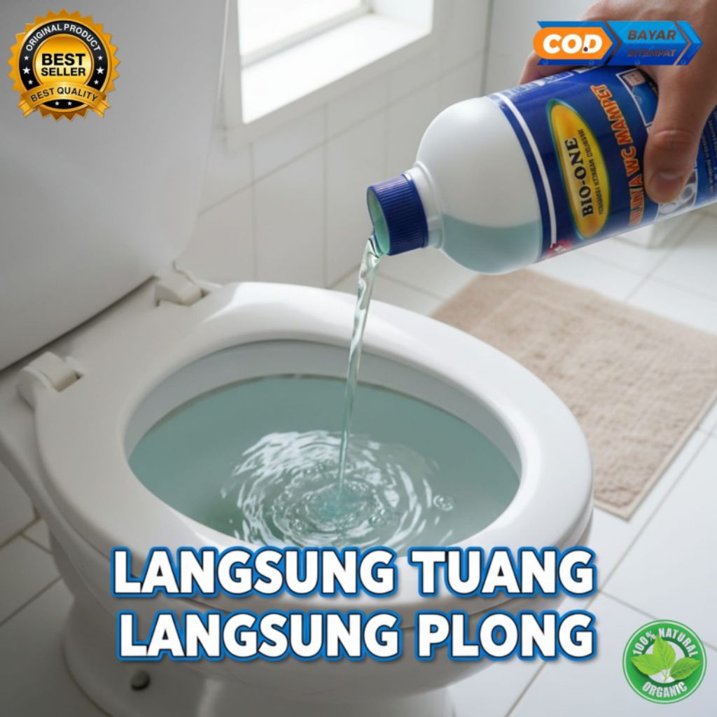 BIO ONE PROBIOTIK SOLUSI SEPTIC TANK PENUH TANPA SEDOT WC / MENGURAS WC