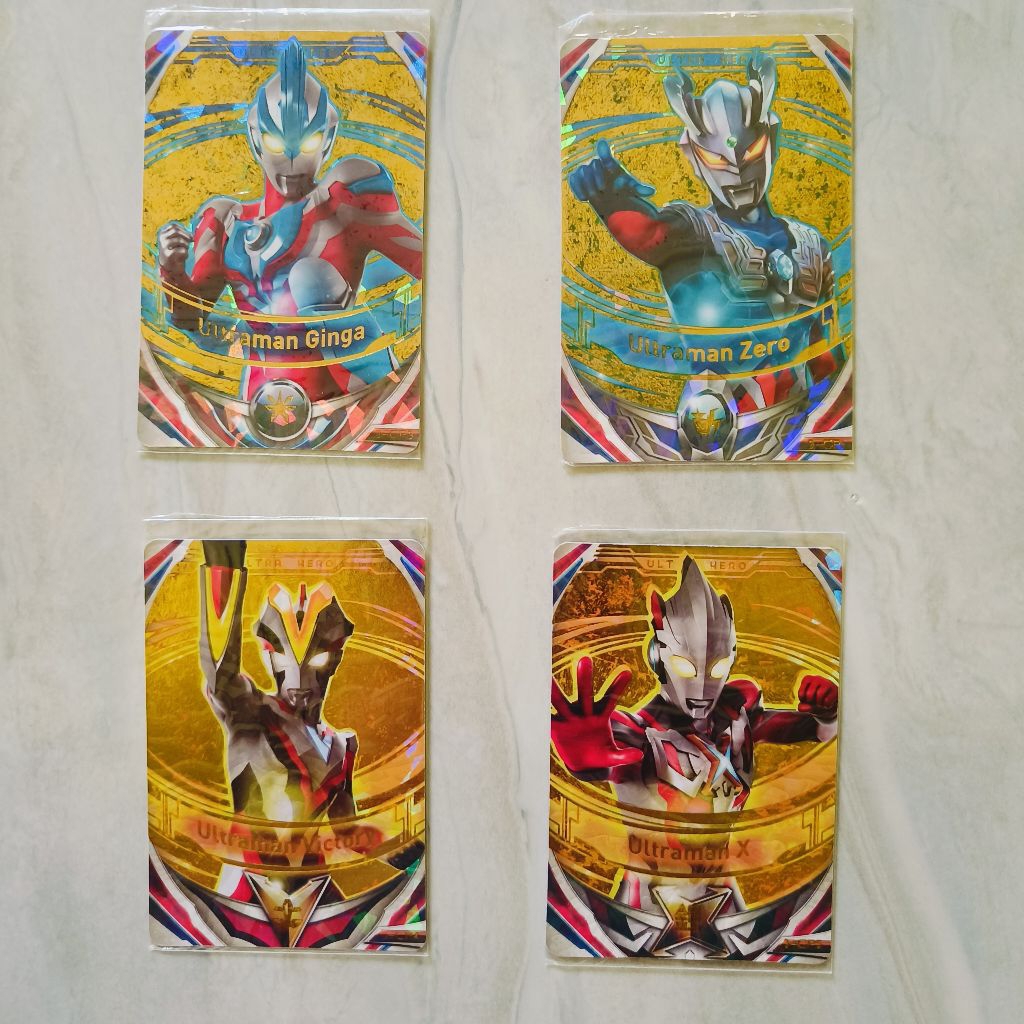 Ultraman Fusion Fight CP Card Set
