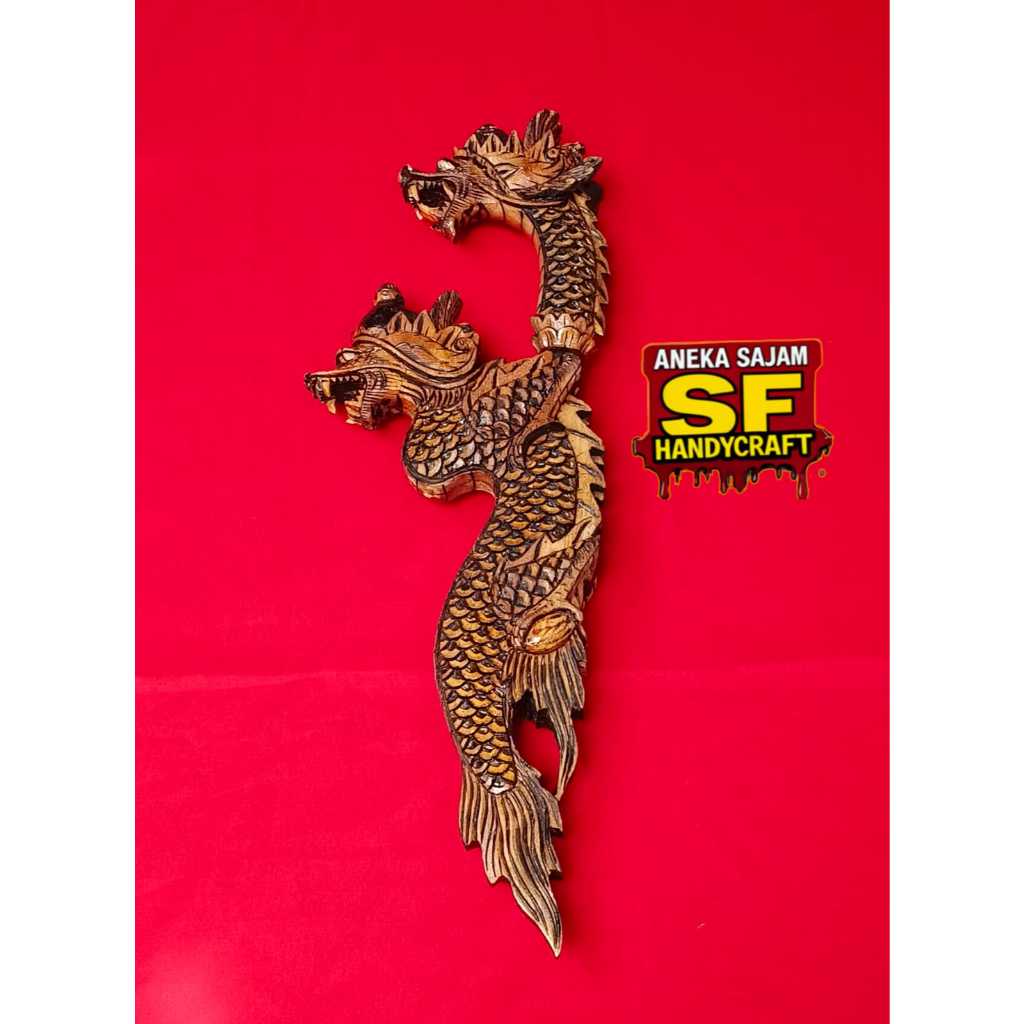 Kujang Pamor Ukir Solder Khas Subang Jawa Barat.