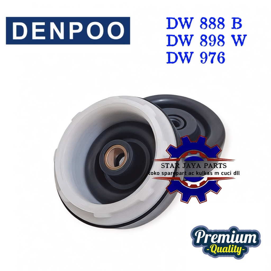 Seal Pengering 14mm Denpoo 8 Kg DW 888B 898W 976 SiL Pengering Mesin Cuci Denpoo 2 Tabung Denpoo Kwa