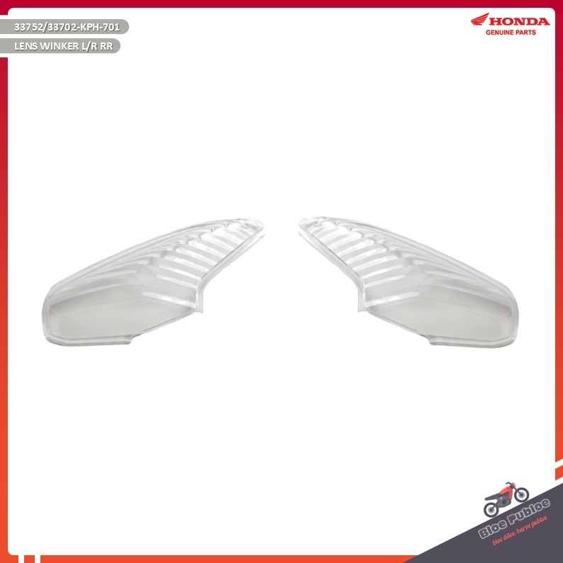 Mika Lampu Sein Belakang Honda Supra X 125/33752KPH701-33702KPH701/LENS WINKER L RR-LENS WINKER R RR