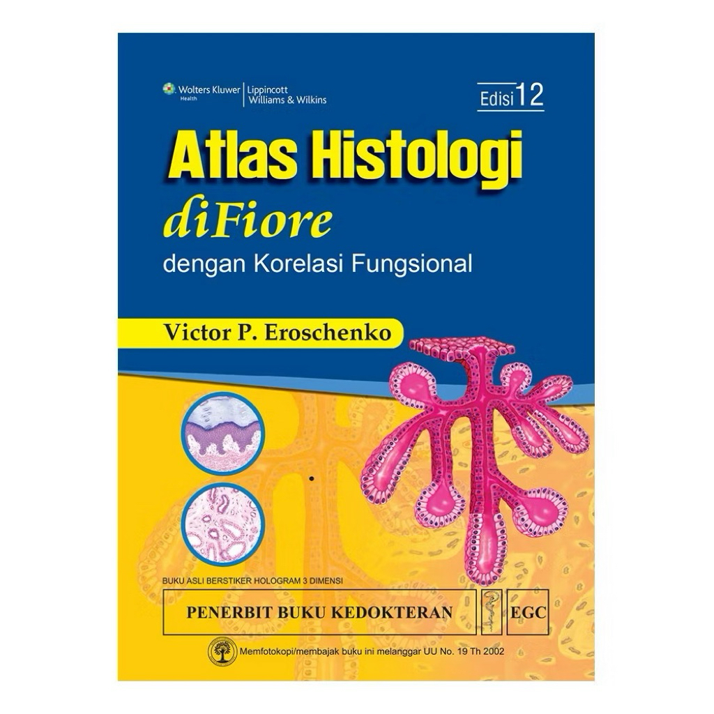 Preloved Atlas Histologi DiFiore, Ed. 12