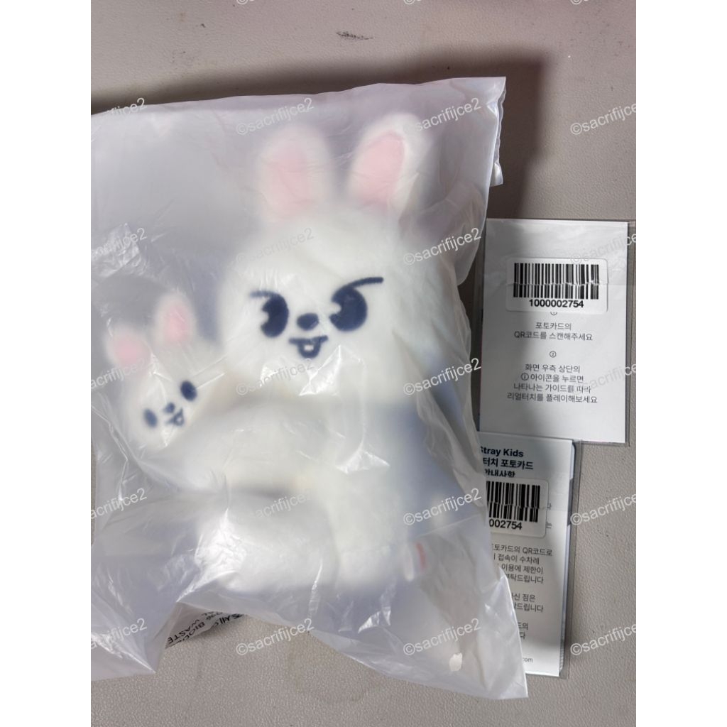 [Official] Ready skzoo leebit magnet plush set ori doll straykids leeknow