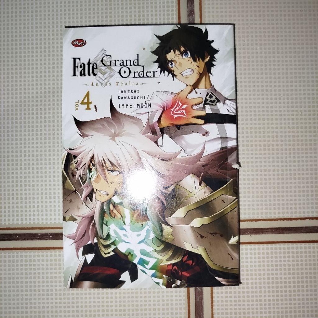 Komik Fate Grand Order Turas Realta vol 4 kolpri