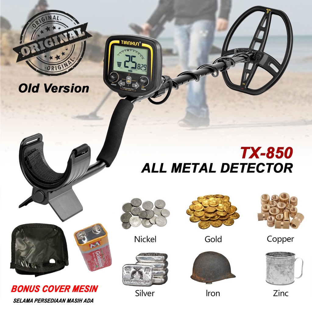 PROFESSIONAL METAL DETECTOR TIANXUN TX850 TX 850 TX-850 UNDERGROUND ALAT DETEKTOR PENCARI EMAS LOGAM