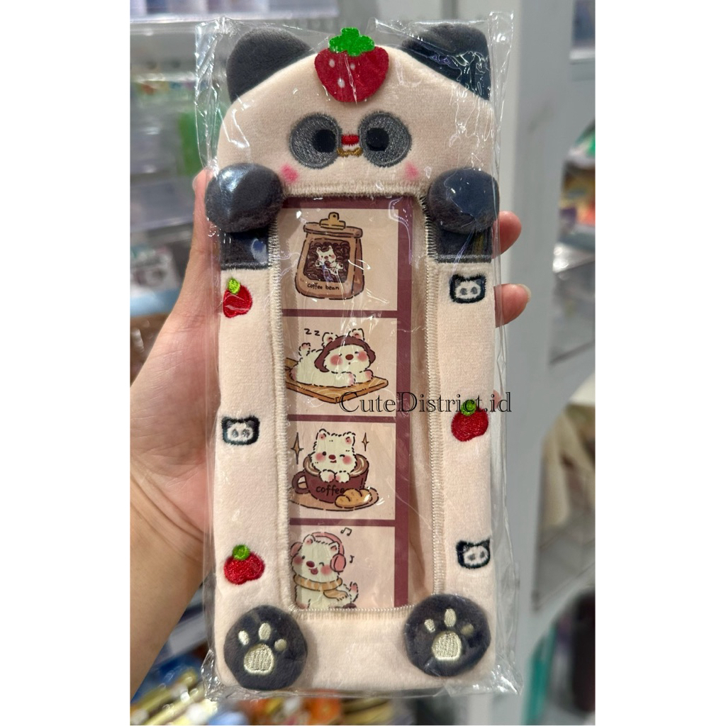 Fanz Studio Plush Card Holder - Panda, Bear, Cat, Penguin