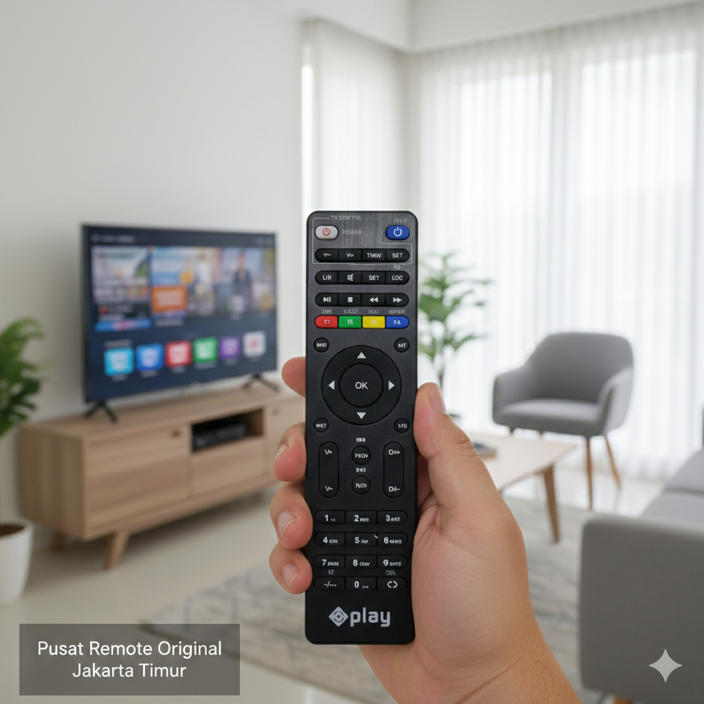 REMOTE REMOT STB TV BOX MNC VISION ORIGINAL ASLI