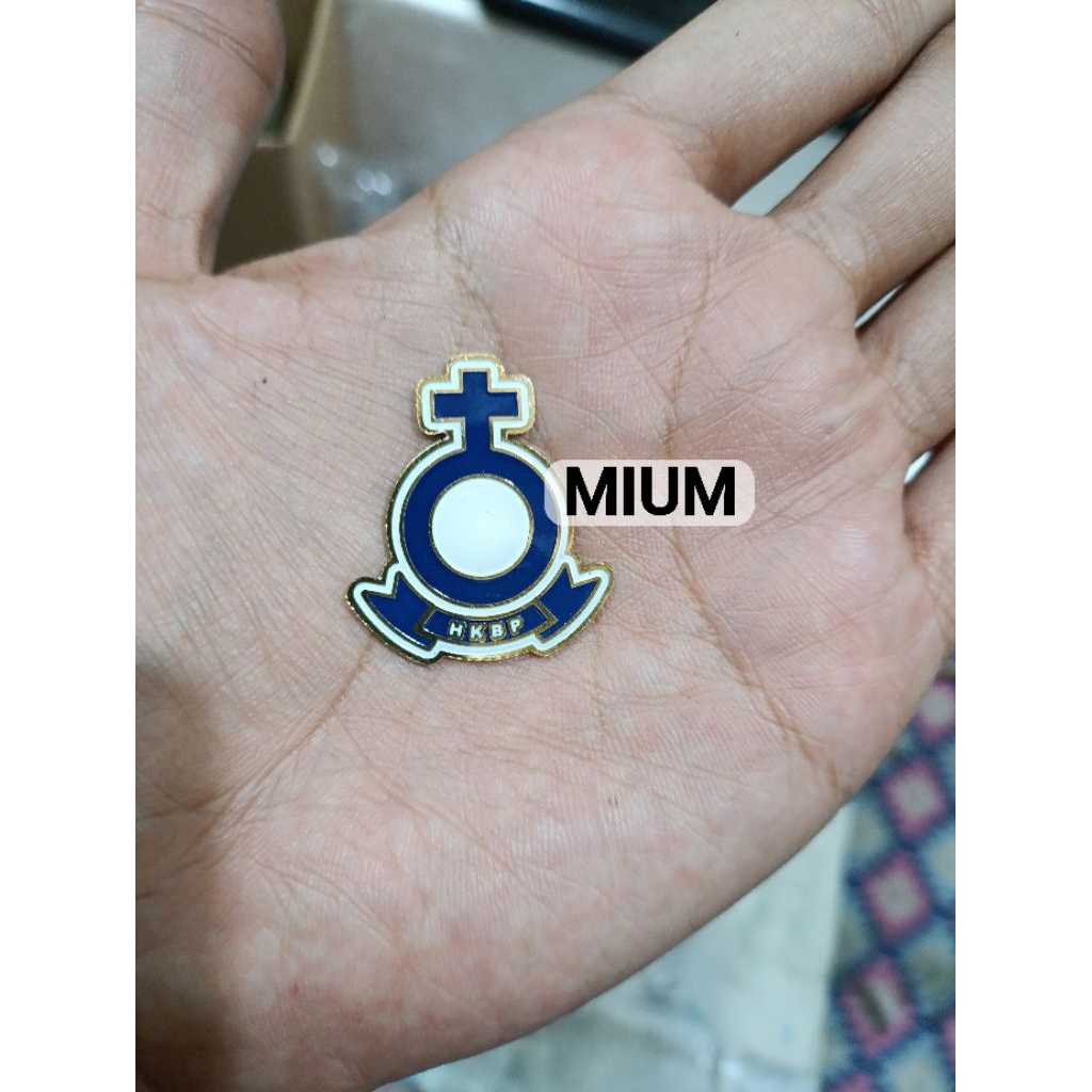 Pin Enamel HKBP, Pin Custom, Pin enamel Custom, berkualitas