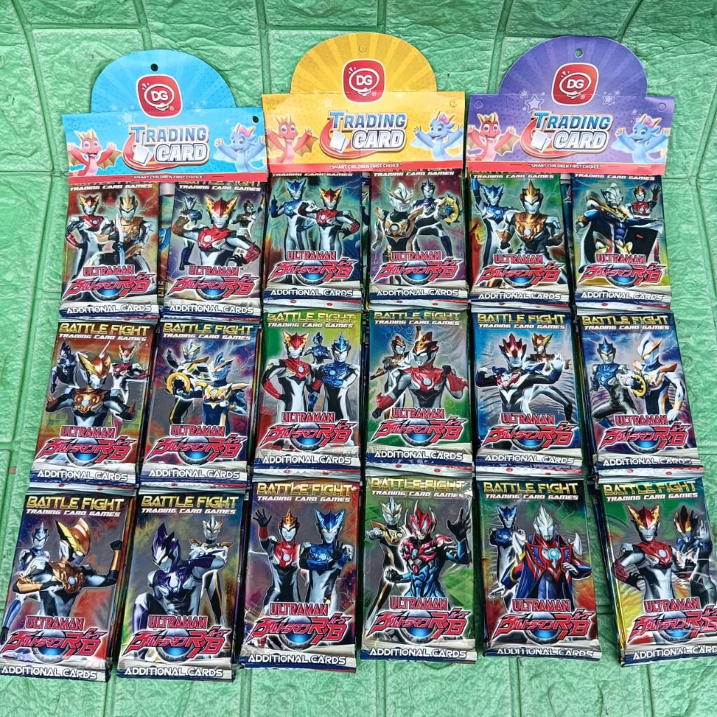 12 sachet Kartu ULTRAMAN RB New Trading Card Game