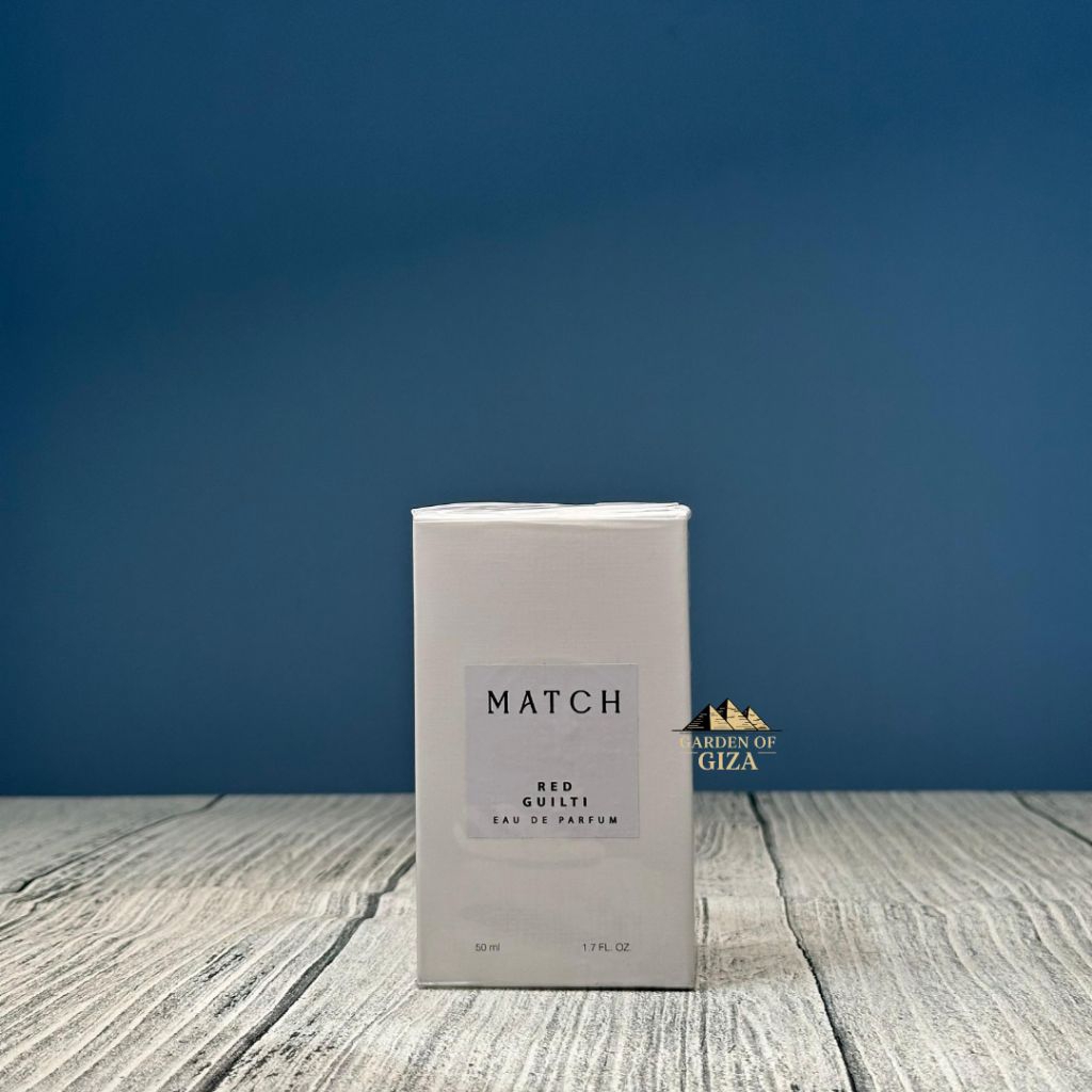 MATCH Red Guilti Eau de Parfum Original Aroma Dark & Bold