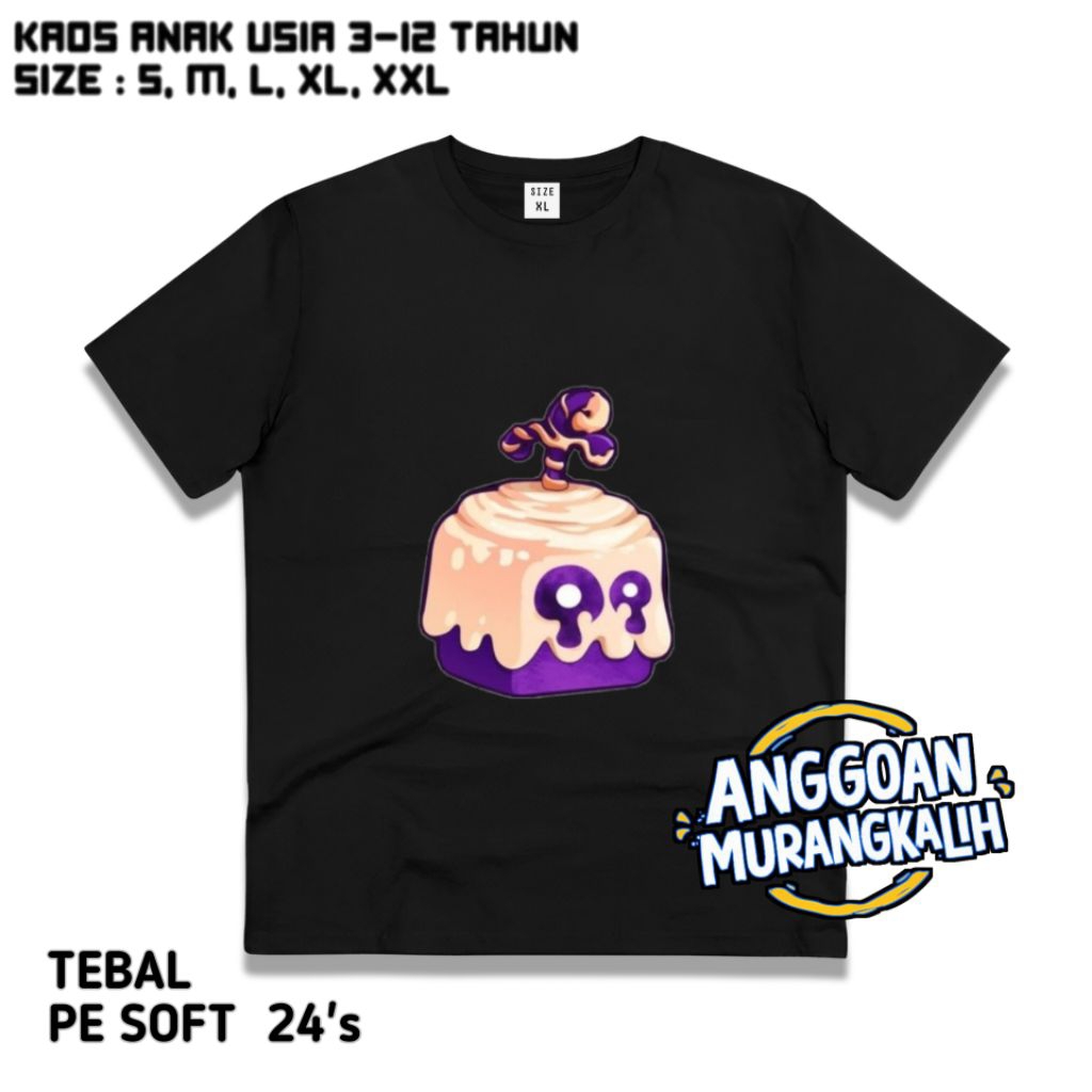 Kaos Anak Gambar Dough Fruit Roblox Blox Fruit / baju anak usia 3-12 tahun