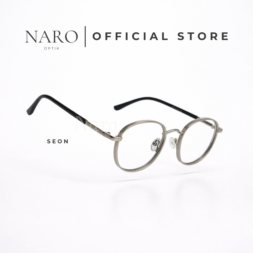 NARO Frame Kacamata Seon Bulat Kecil