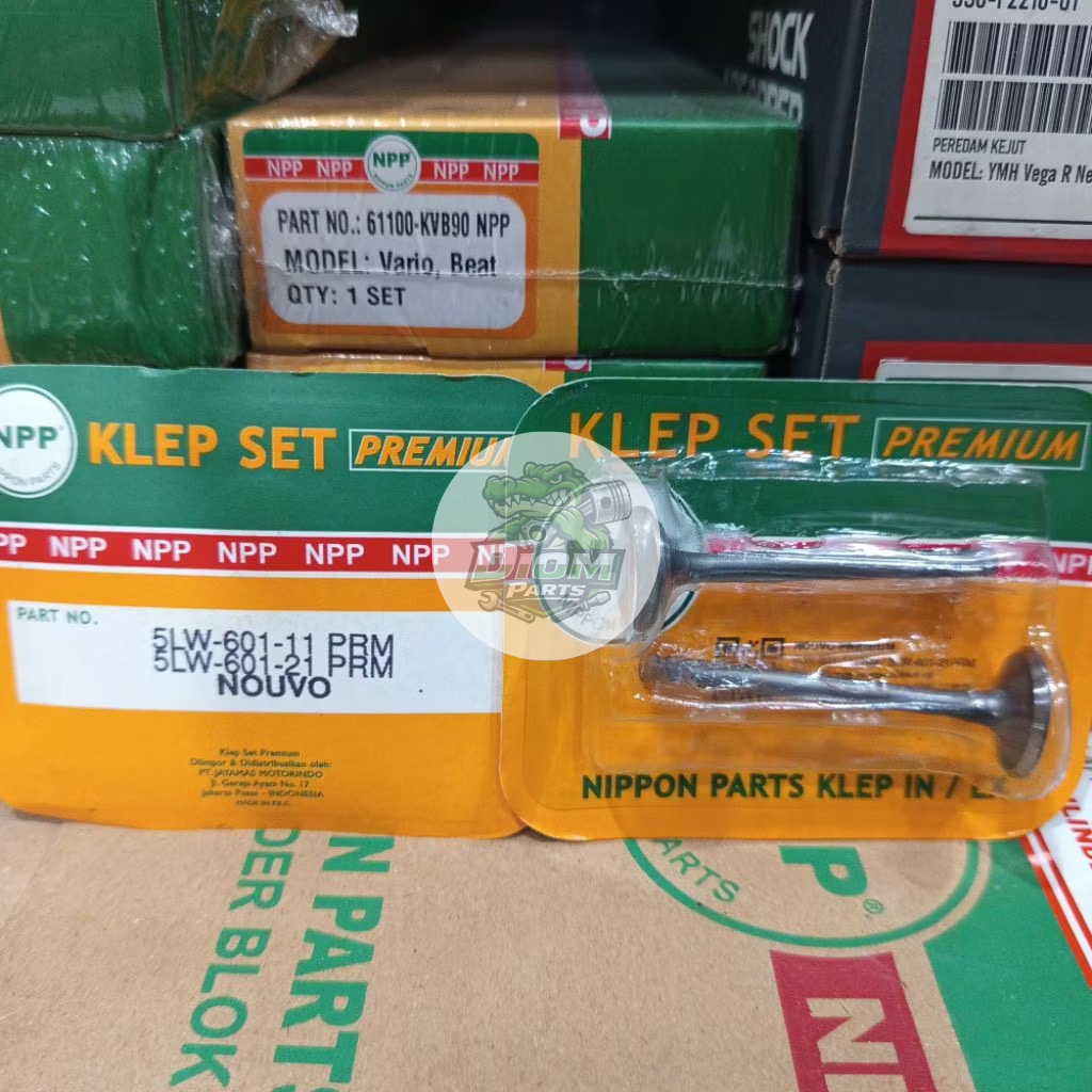 Klep Set Payung Klep NPP Mio Karbu Mio Soul Nouvo