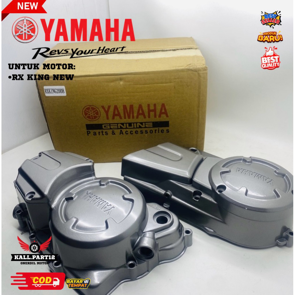 Bak Kopling Blok mesin Komplit Kanan Kiri 1Set Yamaha Rx King New Predam 2008-2009 kode part (3KA) O